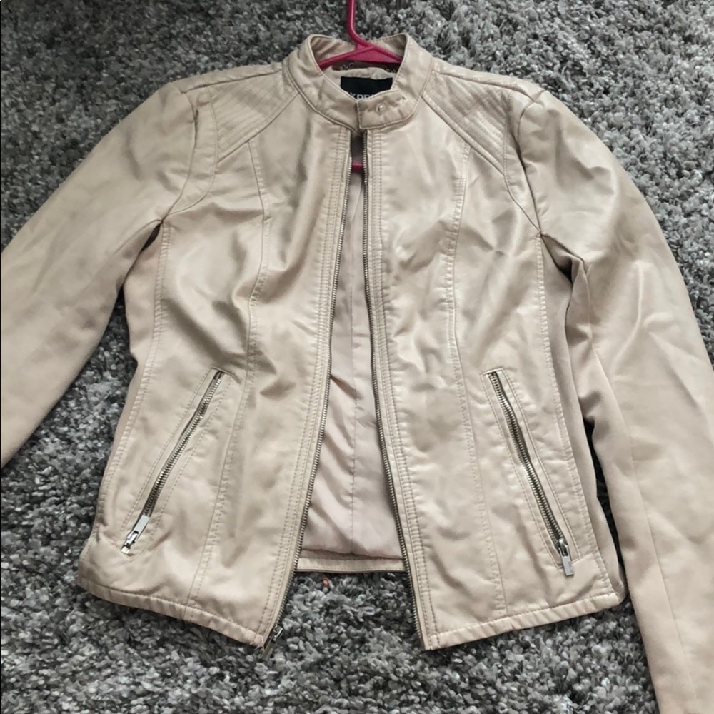 Express Faux Leather coat